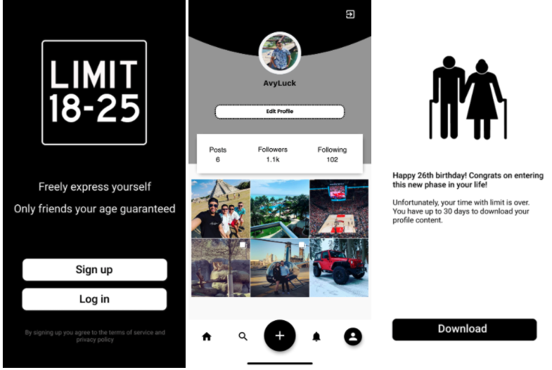 New ‘Limit App’ targets social media users between 18 and 25 — and kicks them off when they turn 26