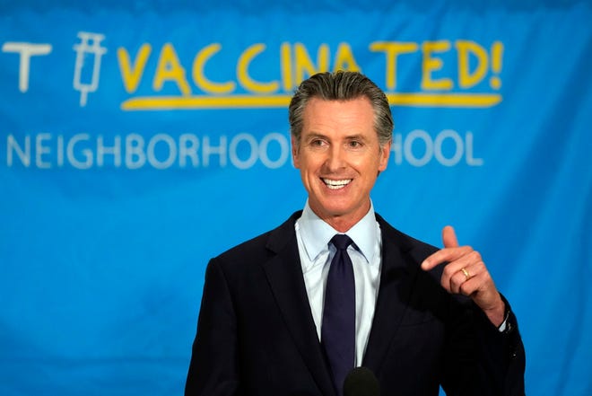 California Governor Gavin Newsom announces a massive jackpot as the most populous state in the country wants to encourage millions of people who have not yet been vaccinated to get their shots.