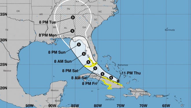 Florida prepares for Tropical Storm Fred and tropical depression Grace