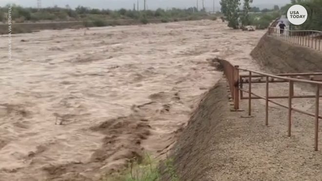 Monsoon rains lead to dangerous flooding in the southwest.