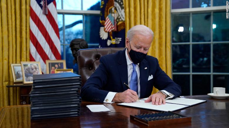 Biden's executive orders: View the list