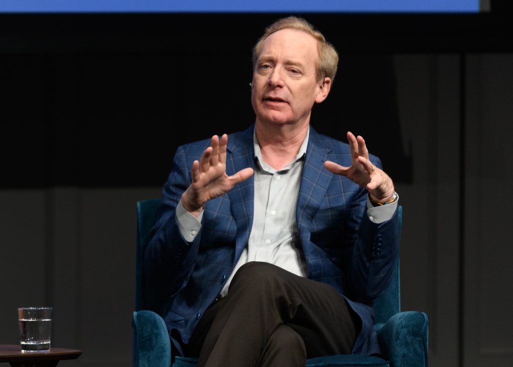 Microsoft’s Brad Smith goes after Google again over web content and digital advertising revenue