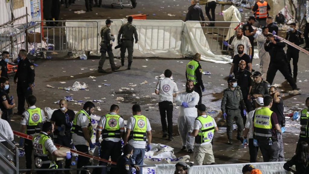 Israel religious festival crush kills 44