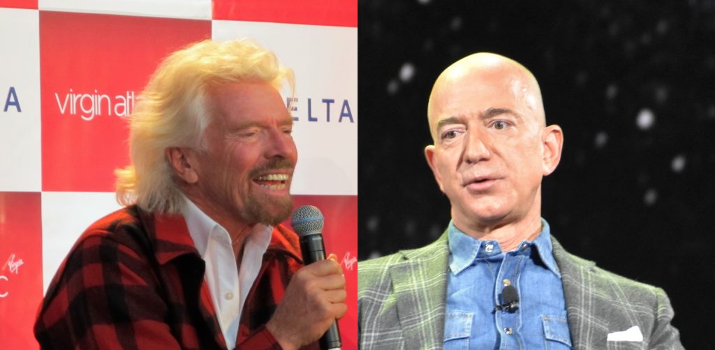 Virgin Galactic downplays talk about Branson vs. Bezos space race