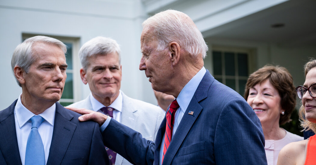 Biden Agrees to Bipartisan Group’s Infrastructure Plan, Saying ‘We Have a Deal’