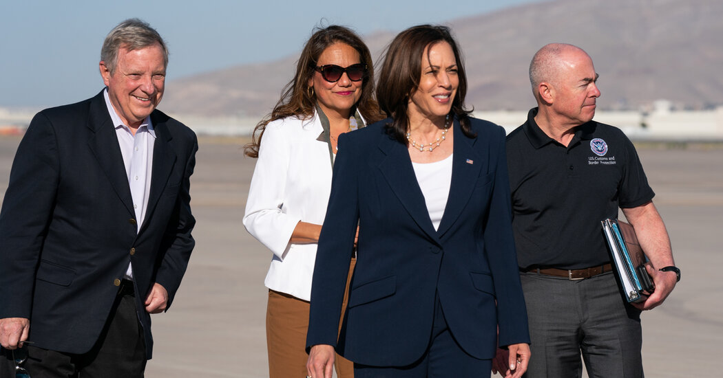 Vice President Harris Visits U.S.-Mexican Border