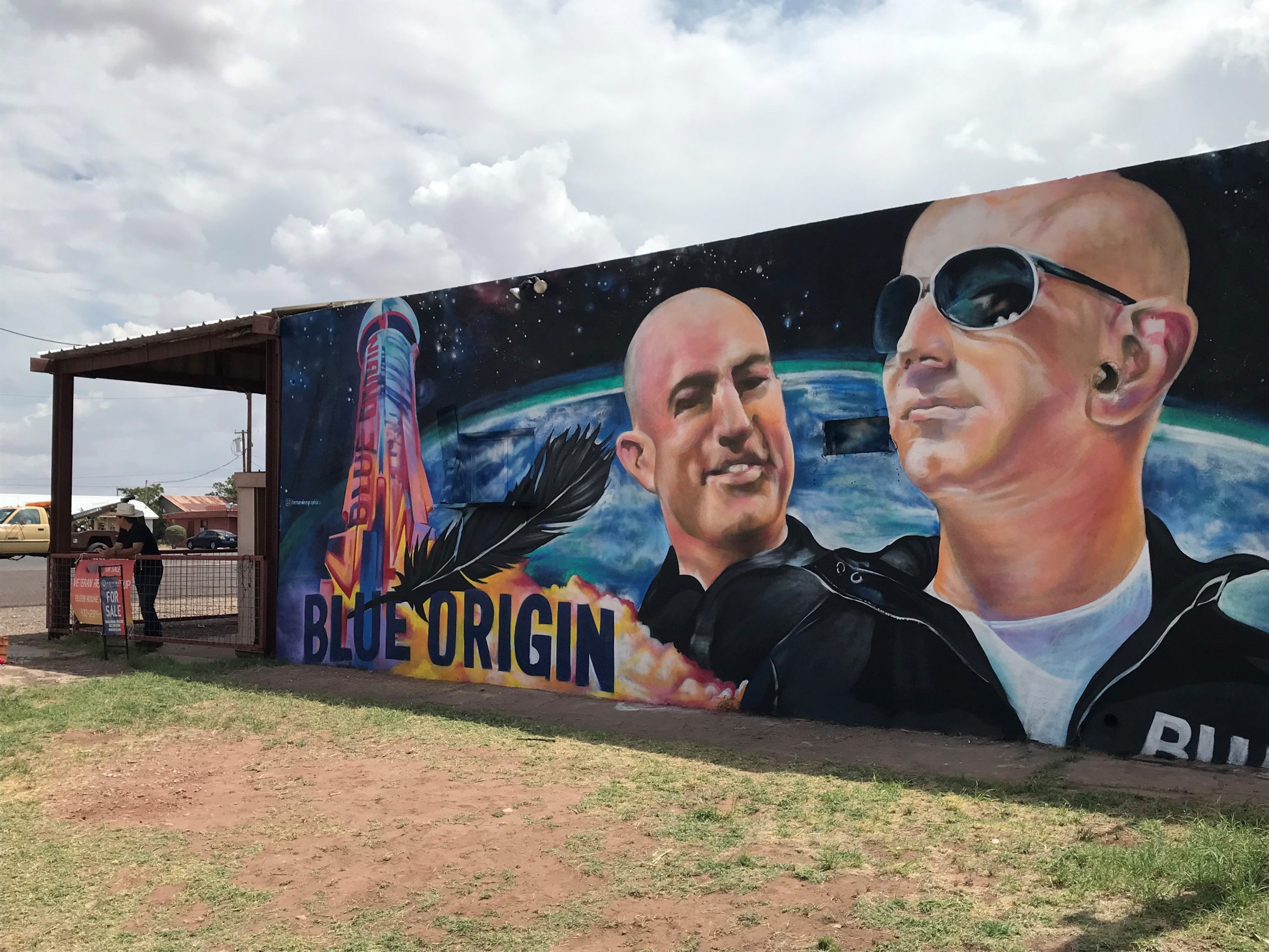 Blue Origin’s space shots give tiny Texas town a boost