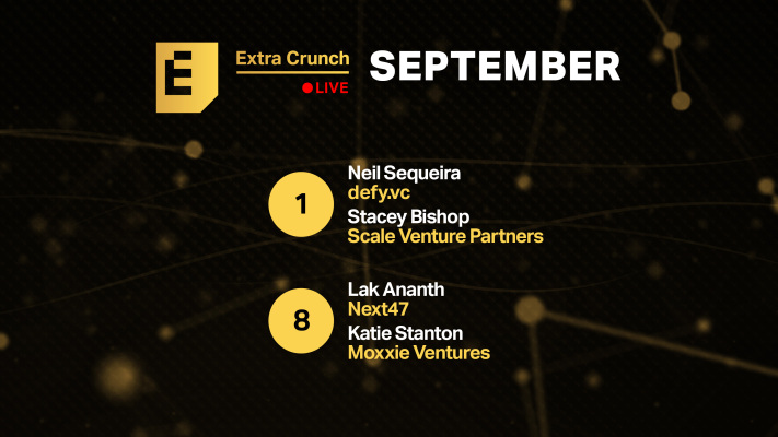 Get your pitch-off on with our Disrupt Startup Alley companies on upcoming episodes of Extra Crunch Live – TechCrunch
