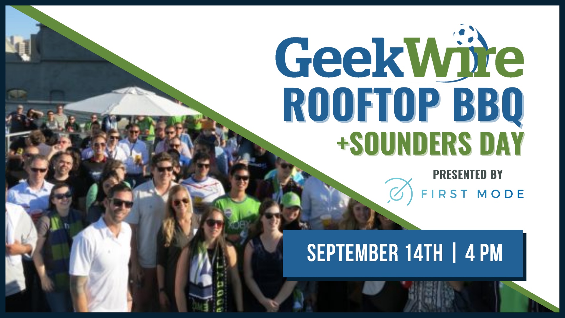 GeekWire’s rooftop BBQ and Sounders Day returns next week: Last chance to grab tickets